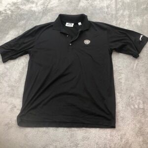 Slazenger Men's Medinah Country Club Golf‎ Polo Shirt Black